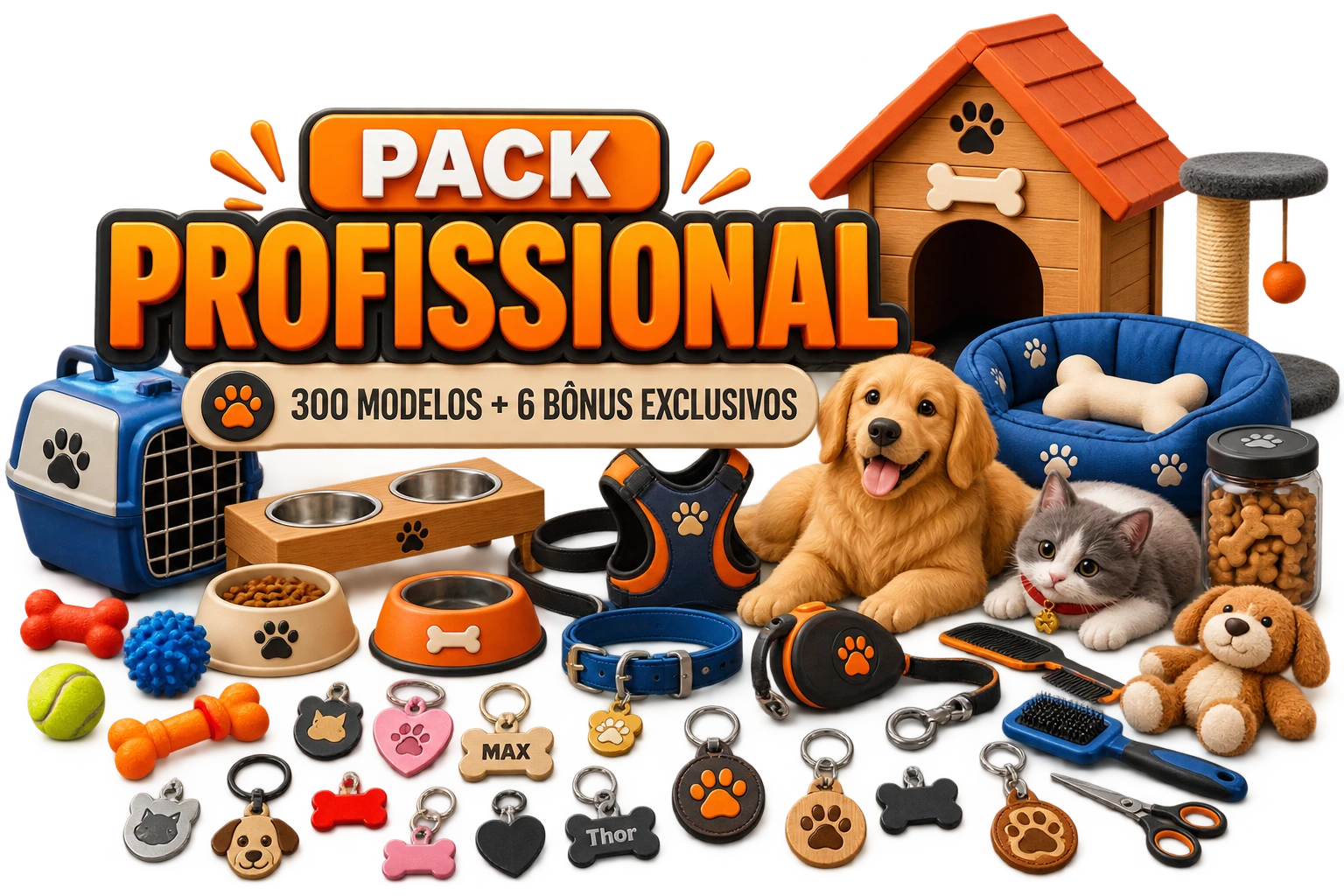 Pack Profissional + 6 Bônus