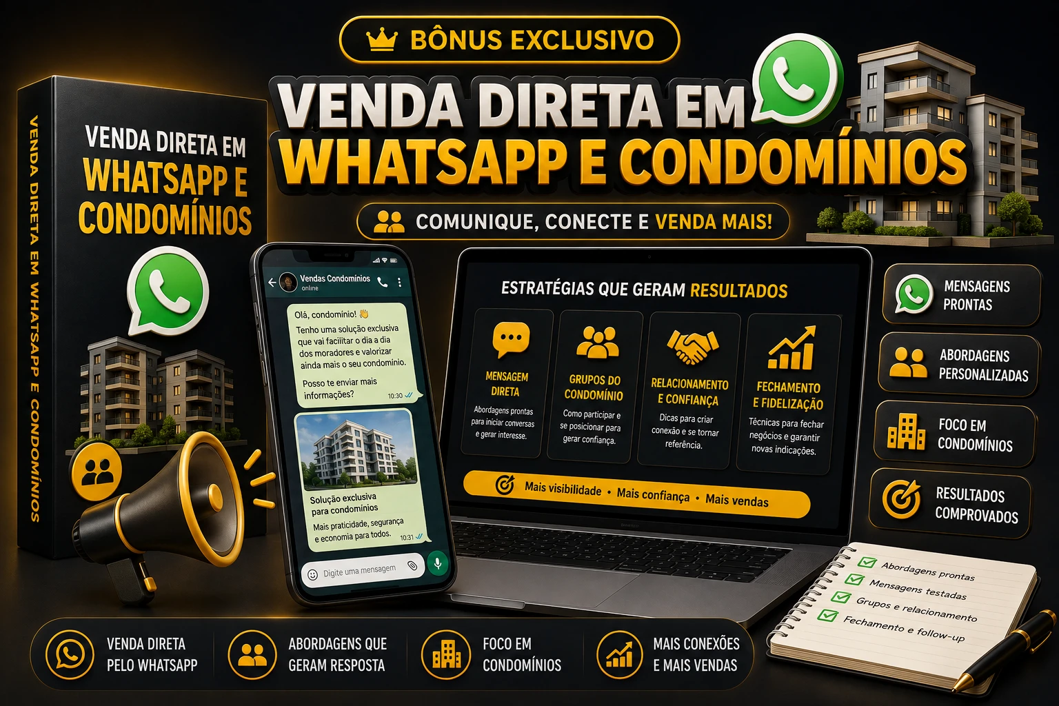 VENDA DIRETA EM WHATSAPP E CONDOMÍNIOS